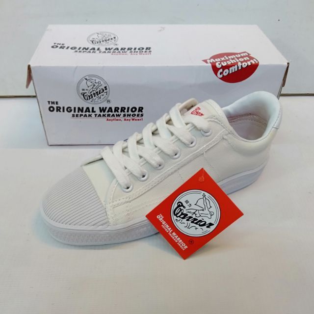 Kasut Tara Design Warrior White Warrior Kasut Sepak Tara The Warrior