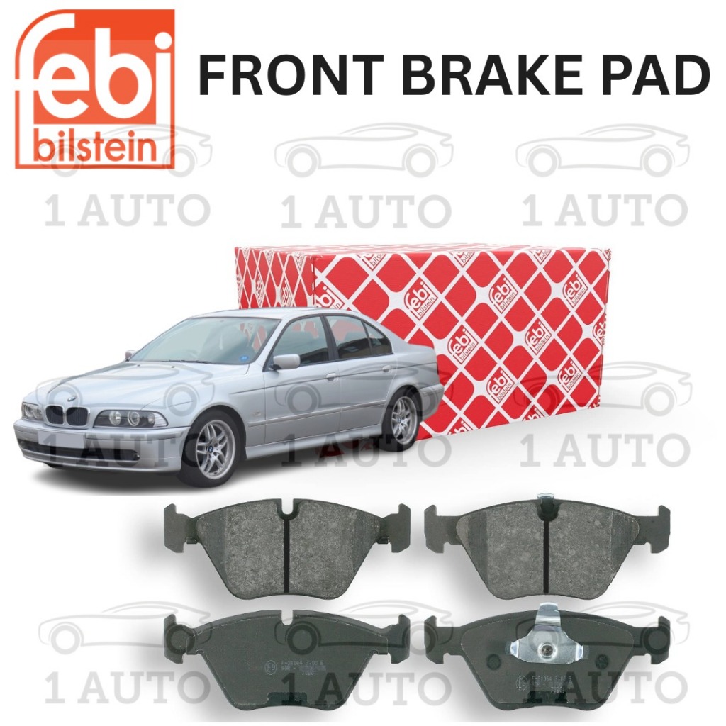 FEBI ผ้าเบรคหน้า BMW E39 520i 523i 525i 528i