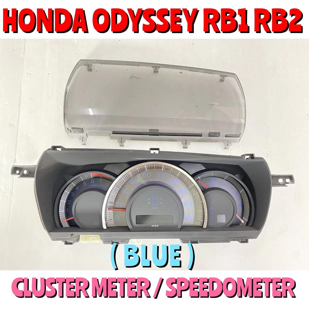 Honda Odyssey RB1 RB2 Absolute Cluster Meter (สีน้ําเงิน / N1 / N2 / Z3 / Z8 / J0 ) / มาตรวัดความเร็