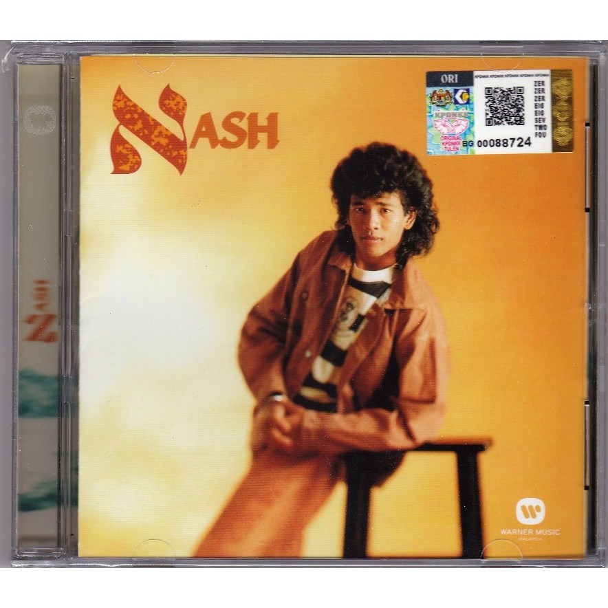 NASH NASH มือซ้าย Nash 1992 CD Lagu Rock Melayu ใหม่และปิดผนึก