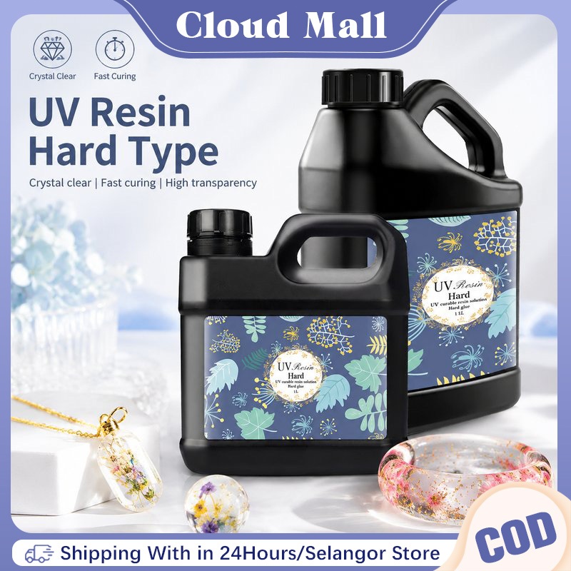 500g คริสตัลล้าง UV เรซิ่น Diy เครื่องประดับทําด้วยมือทํากาว UV คริสตัลเรซิ่นเครื่องประดับ Gam เรซิ่