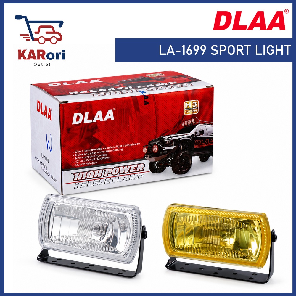 DLAA LA-1699 ไฟสปอร์ตทรงสี่เหลี่ยมกําลังสูง