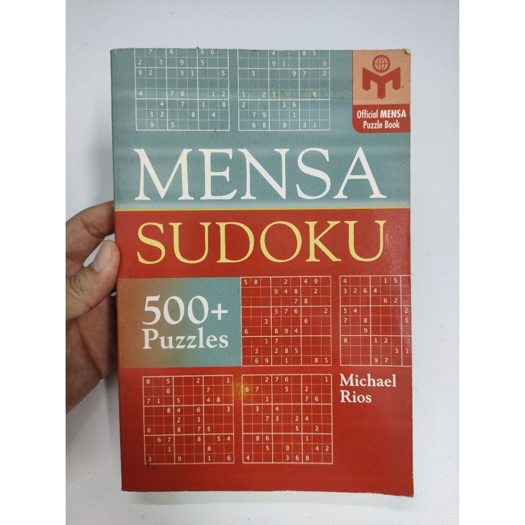 [BB] [มือสอง] Mensa Sudoku by Michael Rios (Nonfiction > Puzzle / Training / Solution)