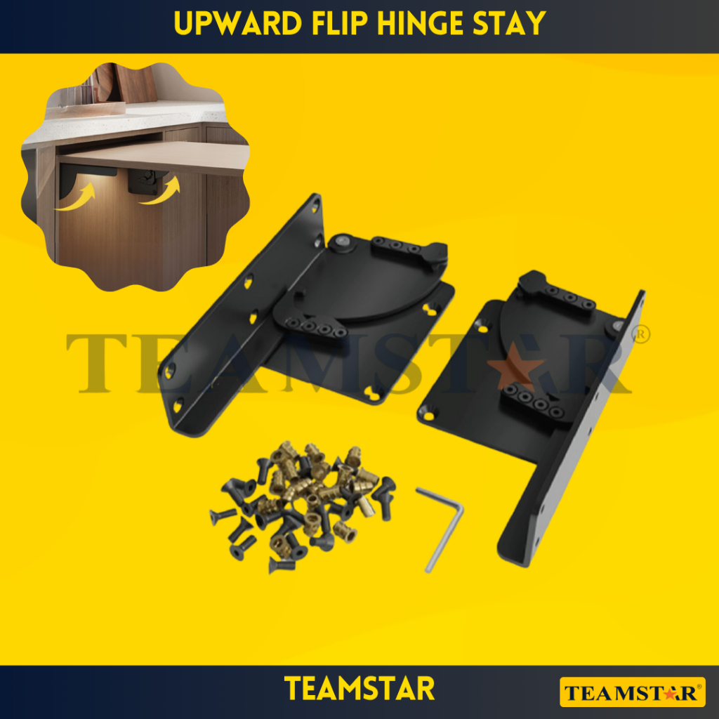 TEAMSTAR Upward Flip บานพับอยู่ <TSD04>