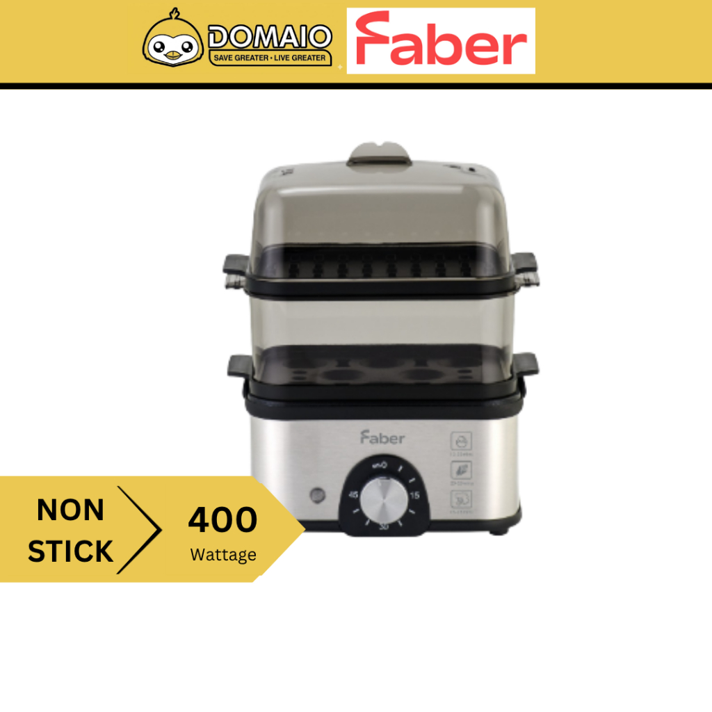 FABER 2.0L อาหารไอน้ํา RETRO-BLACK FFS 202M(FBR-MC-FFS202M)