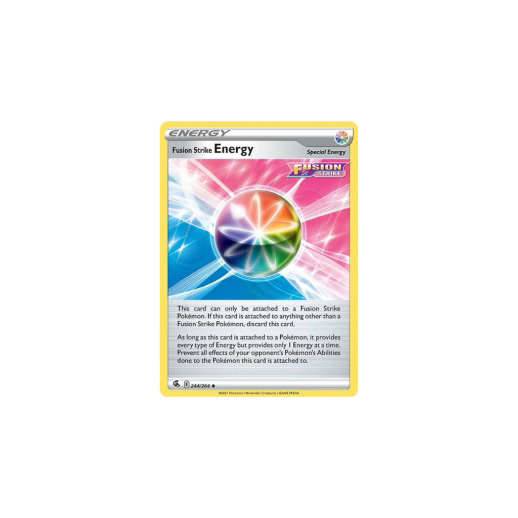 Pokemon Special Energy Card Fusion Strike [ENG]
