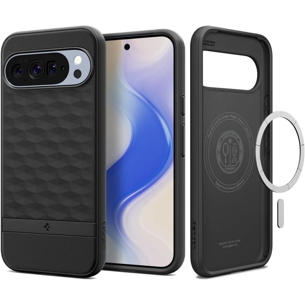 เคส Spigen Parallax MagFit สําหรับ Google Pixel 10 Pro XL - สีดําด้าน