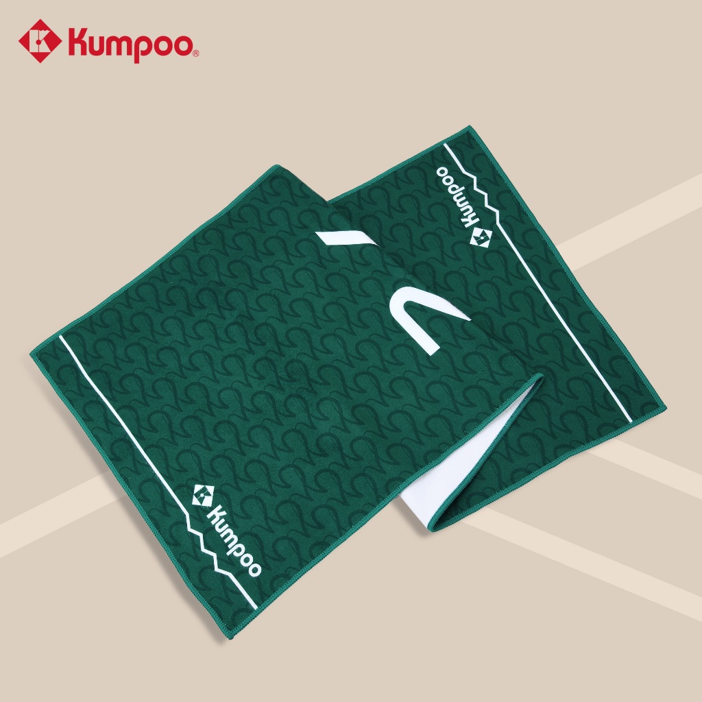 ผ้าขนหนูกีฬา KUMPOO KT-517 25th (เขียว/ชมพู)