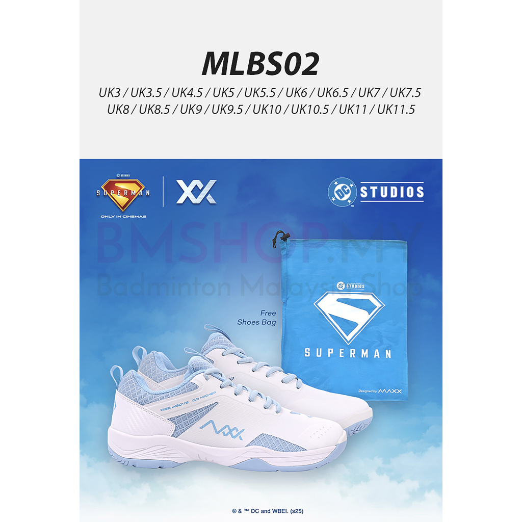 MAXX รองเท้า Badminton Superman Series MLBS02