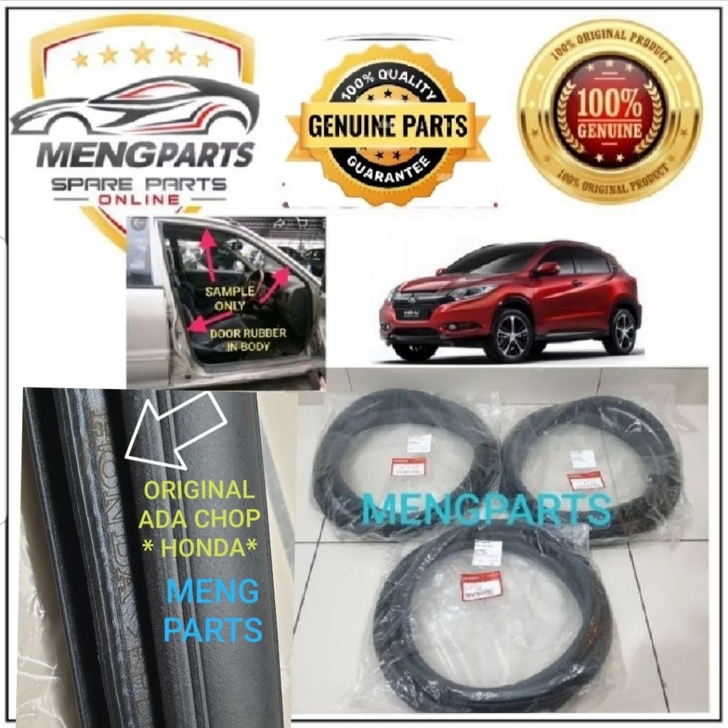 ******HRV T7A 2015Y-2021Y ยางประตู ยางประตู * IN BODY * 72315-T7A-003 72355-T7A-003 72815-T7A-003
