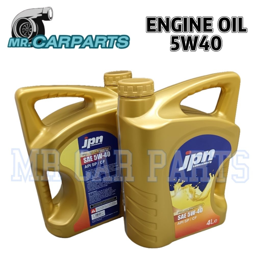 JPN ENGINE OIL FULLY SYNTHETIC 5W40 4 ลิตร