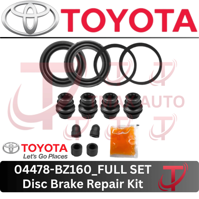 (04478-BZ160) FULL SET (FRONT) ชุดซ่อมดิสก์เบรกสําหรับ Toyota Veloz 1.5, Avanza W101 & Perodua Ativa