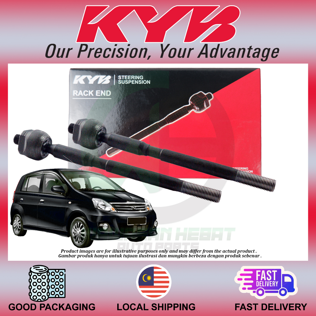 Perodua Viva Rack End หัวบอลพวงมาลัย Heavy Duty Kayaba KYB