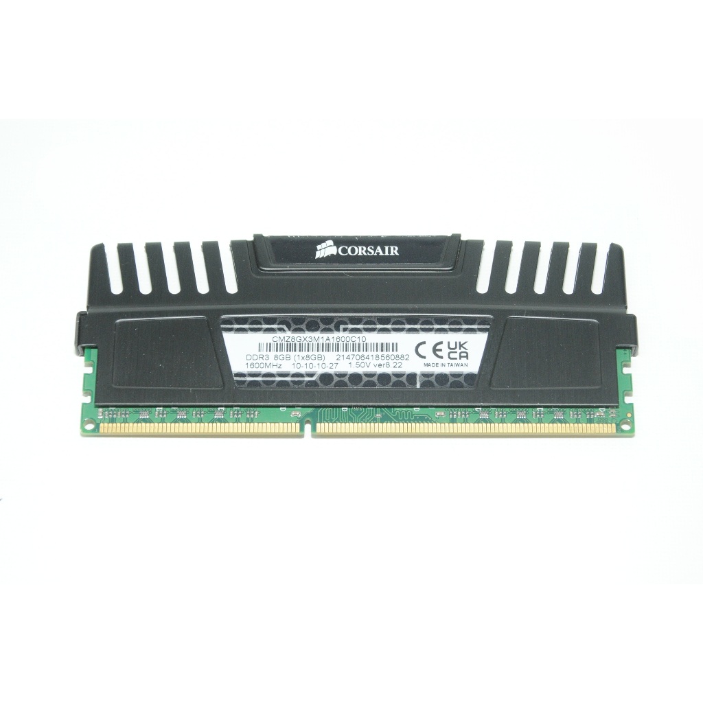 Corsair Vengeance 8GB DDR3 1600MHz ความแม่นยําสูง UDIMM โมดูลหน่วยความจําเดสก์ท็อป RAM  CMZ8GX3M1A16