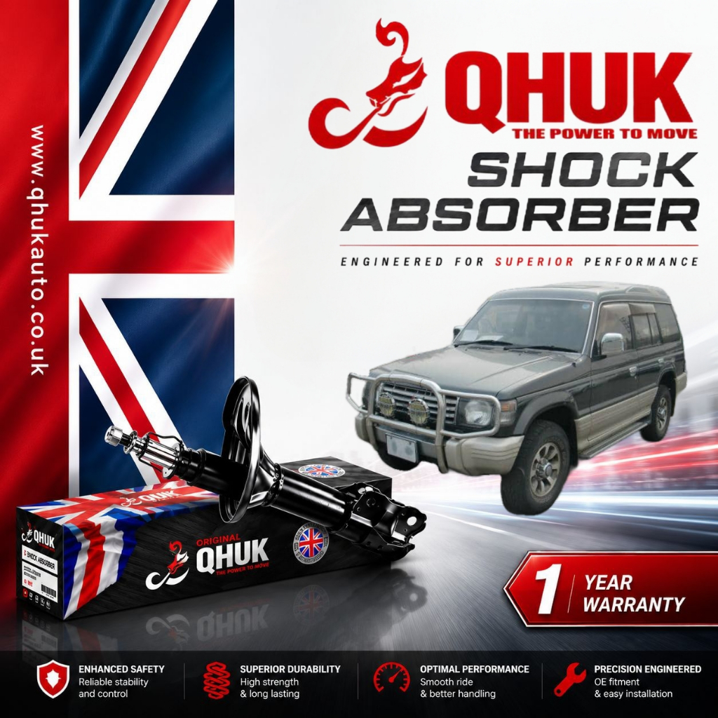 QHUK ENGLAND SHOCK ABSORBER สําหรับ MITSUBISHI PAJERO V34 V44 1990> ชุด FRONT & REAR