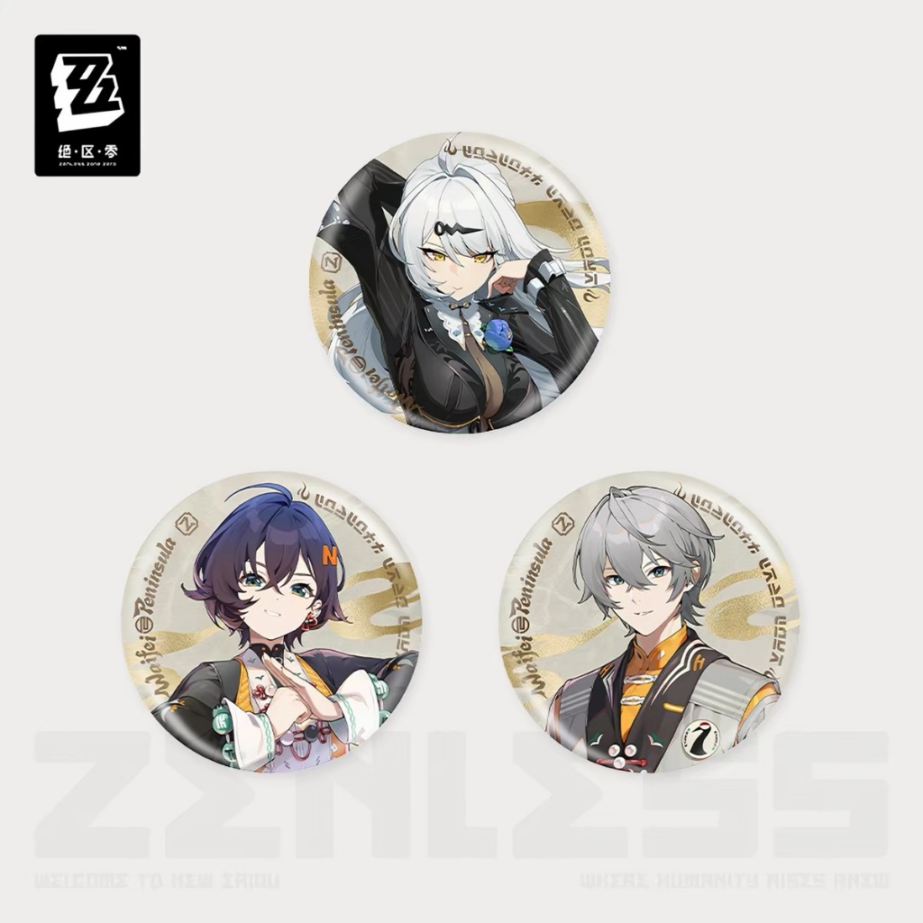 [ออกเขต Zero/Zenless Zone Zero] Lidu Fashion Series ป้ายดีบุกที่สอง Yixuan/Suzu/Tetsue miHoYo