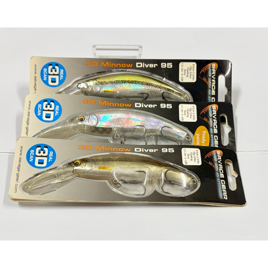SAVAGE GEAR 3D MINNOW DIVER 95
