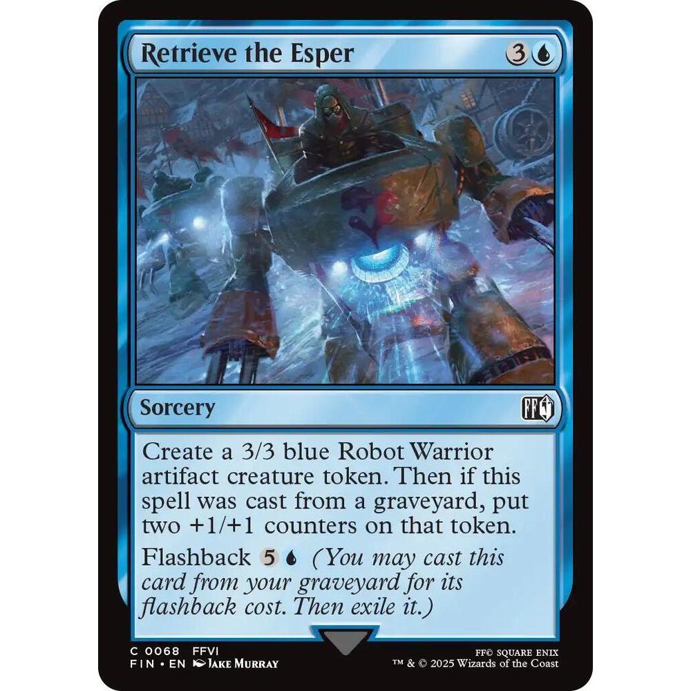 MTG: (FIN) C 068 - Retrieve the Esper Single Card Final Fantasy