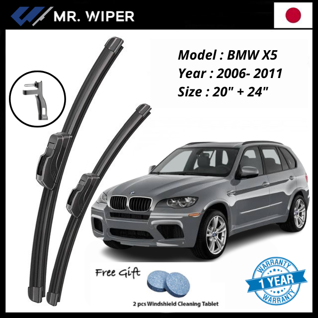 MR WIPER BMW X5 E70 (2006-2011) MR WIPER JAPAN TECHNOLOGY BLADE WINDSCREEN WIPER