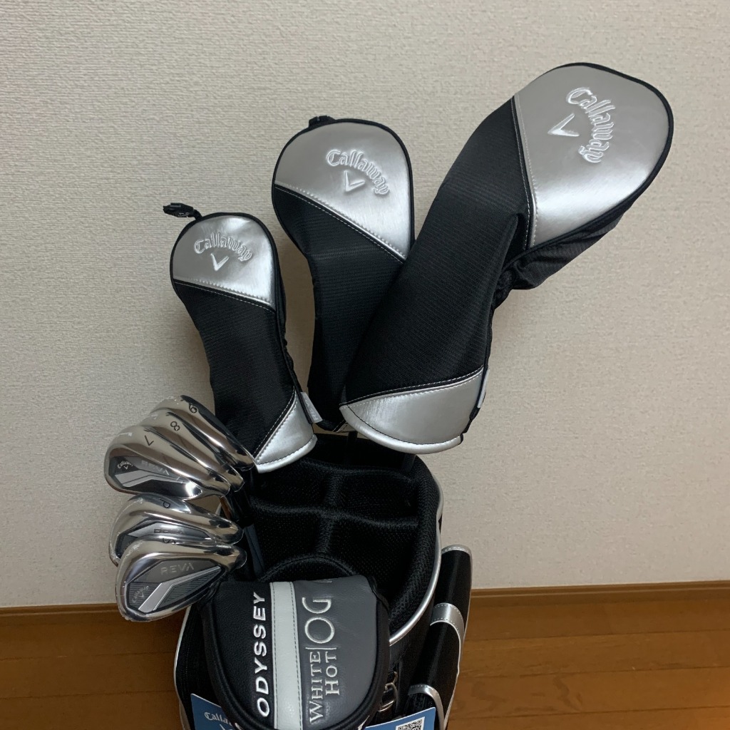Callaway REVA2024 Ladies Biack Golf set ใหม่ DR/4W/5H/7i9i/PW/SW/PT HCCB Carbon shaft L - Publika 26