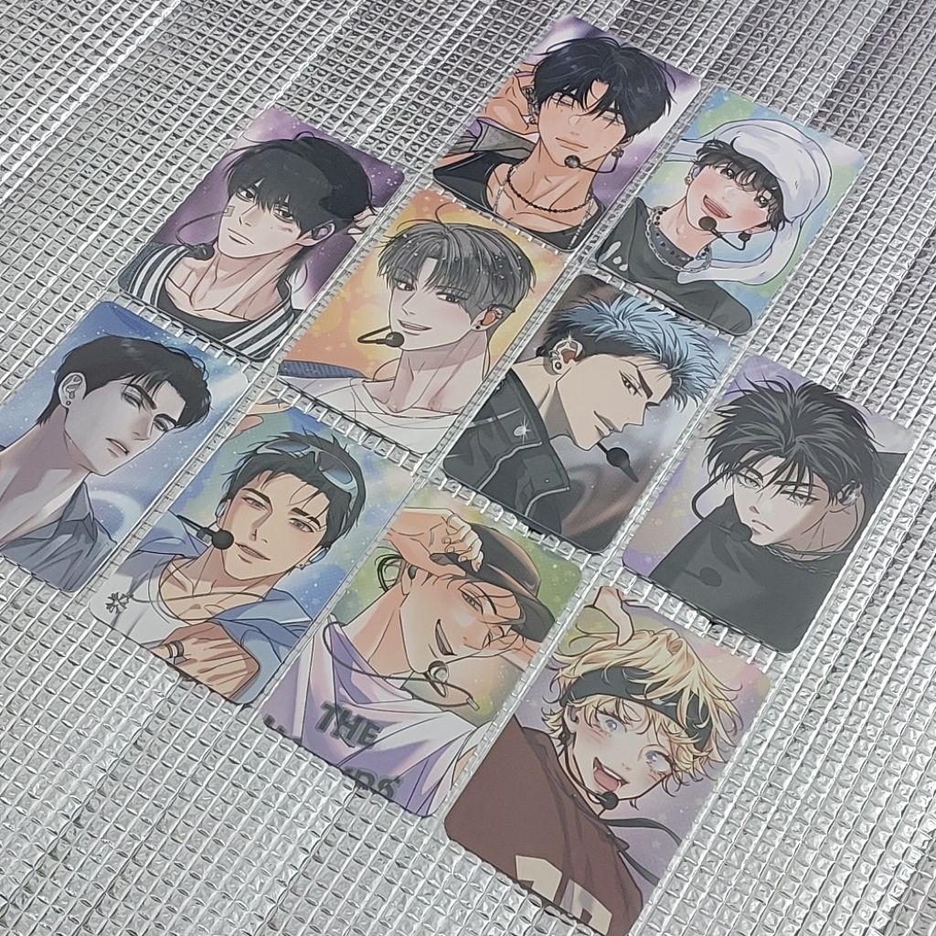 [OFFICIAL] Lezhin Bomtoon BL Manhwa Spaklz Photocard Ver A & B