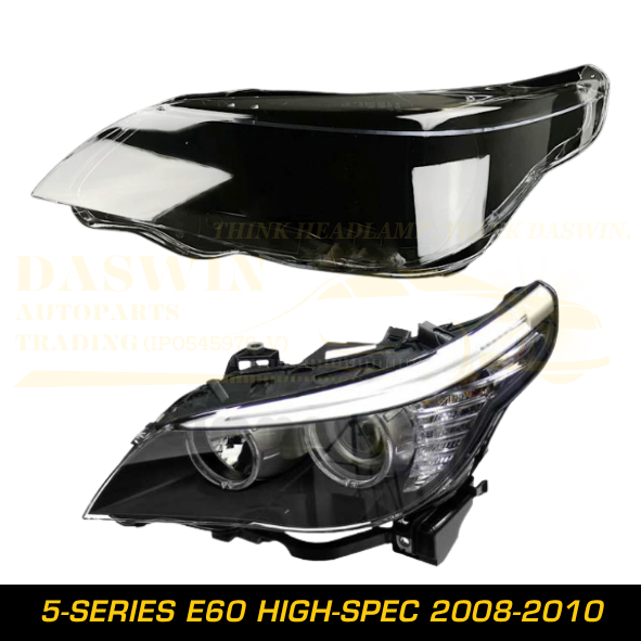 BMW 5 SERIES E60 HIGH SPEC COVER 2008 2009 2010 E60 HEADLIGHT SHELL E60 HIGH SPEC