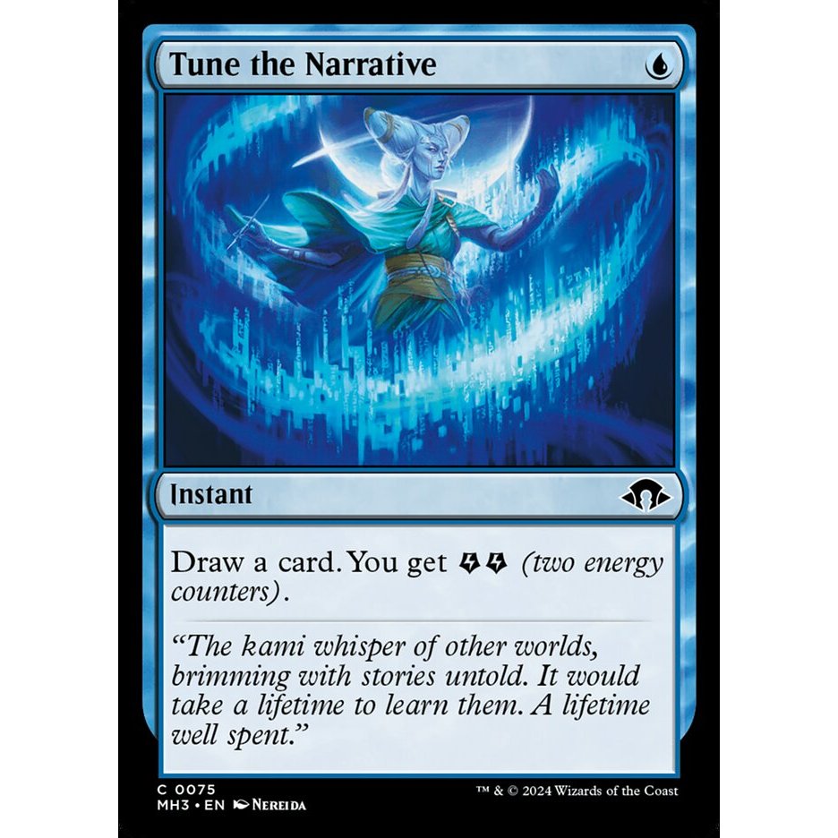 MTG: (MH3) C 075 - Tune the Narrative Single Card Modern Horizons 3