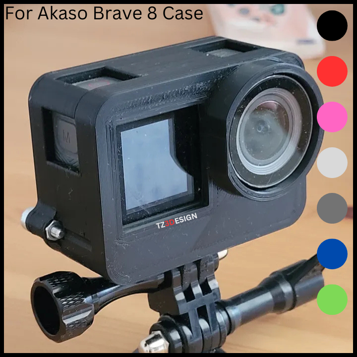 TZ3DESIGN เคส Akaso Brave 8 [คุณภาพสูง] A0215