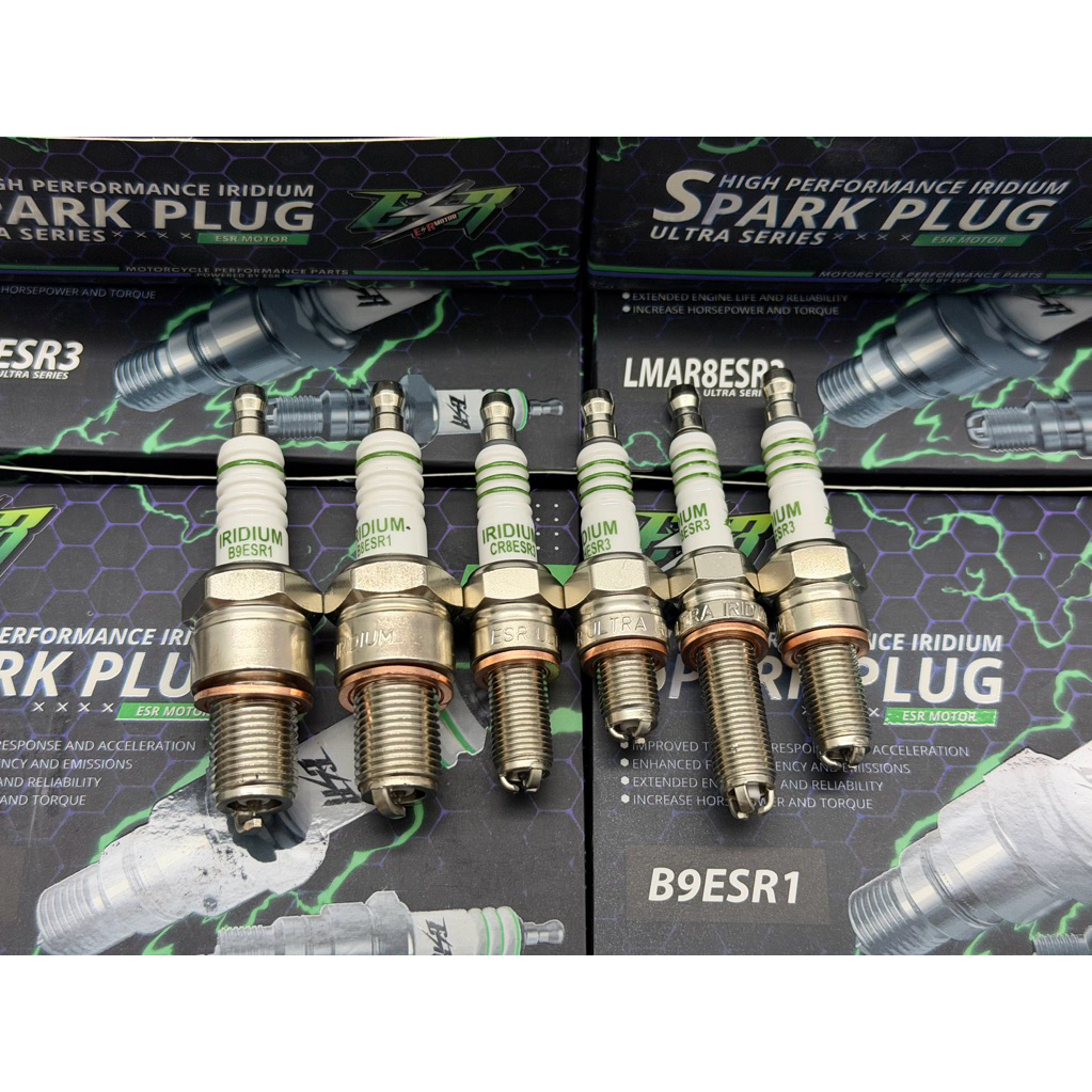 มอเตอร์ ESR IRIDIUM PLUG Y15ZR LC135 125ZR RXZ EX5 C7HESR1 /C7HESR3 /CR8ESR3 /CR9ESR3 /B8ESR1 มอเตอร