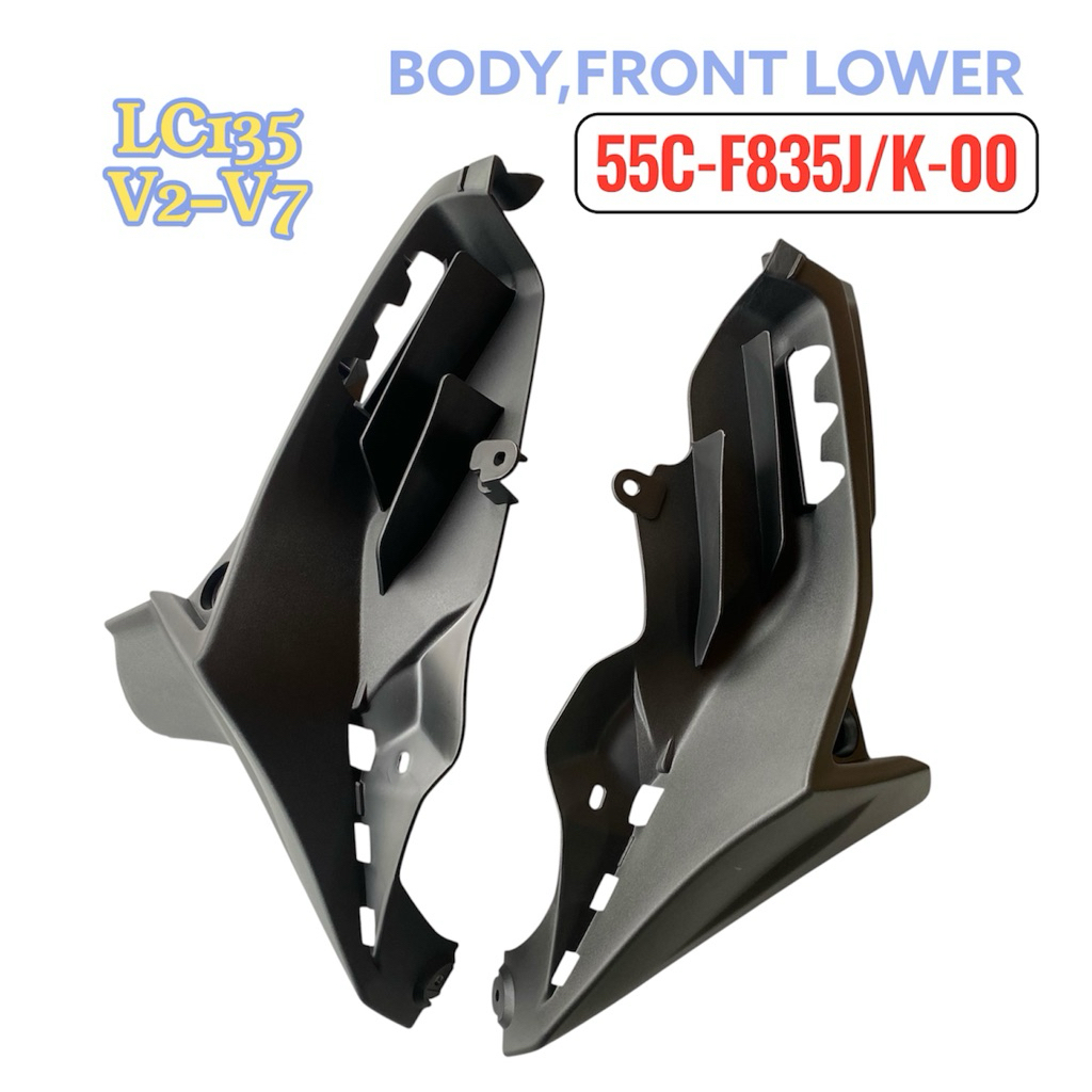 LC135 V2 V3 V4 V5 V6 V7 BODY,FRONT LOWER 55C-F835J/K-00