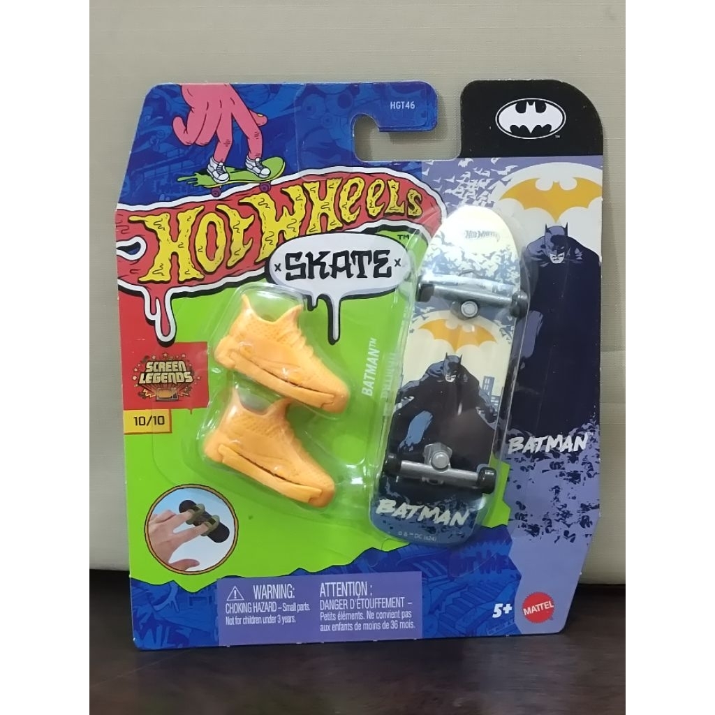 Hot Wheels Skate Screen Legends DC Batman HTF 2023