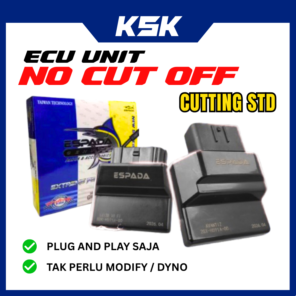 ECU NO CUT OFF ESPADA RACING Y15 V1 Y15 V2 LCV8 NVX V2 EGO RS150 RSX ECU BUANG CUT