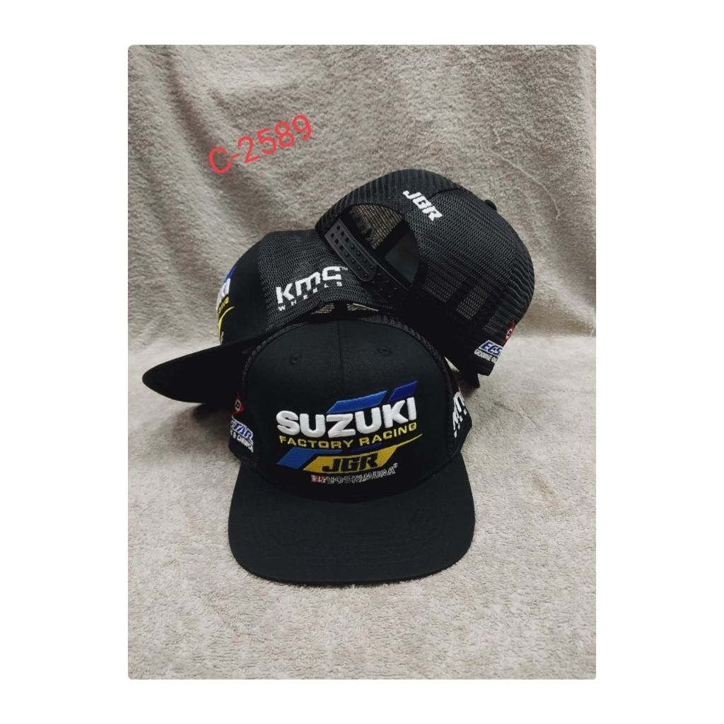 Suzuki Cap Motorcycle Trucker Snapback Cap Honda Snapback Motorgp