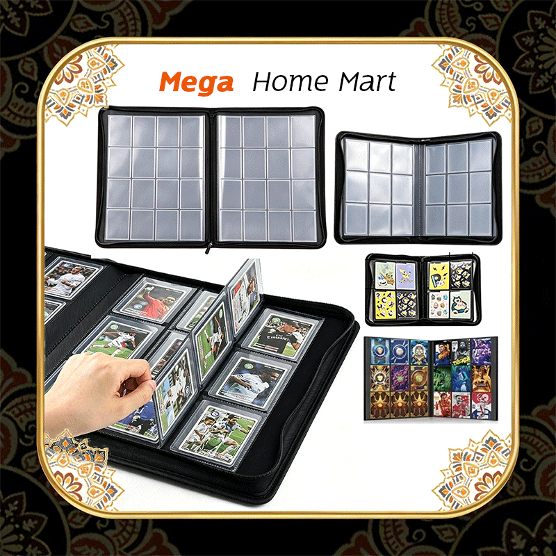 480 การ์ดอัลบั้ม Pokemon PU หนัง Card Binder สําหรับ Pokemon MTG Yugioh KPOP Photocard ft 卡
