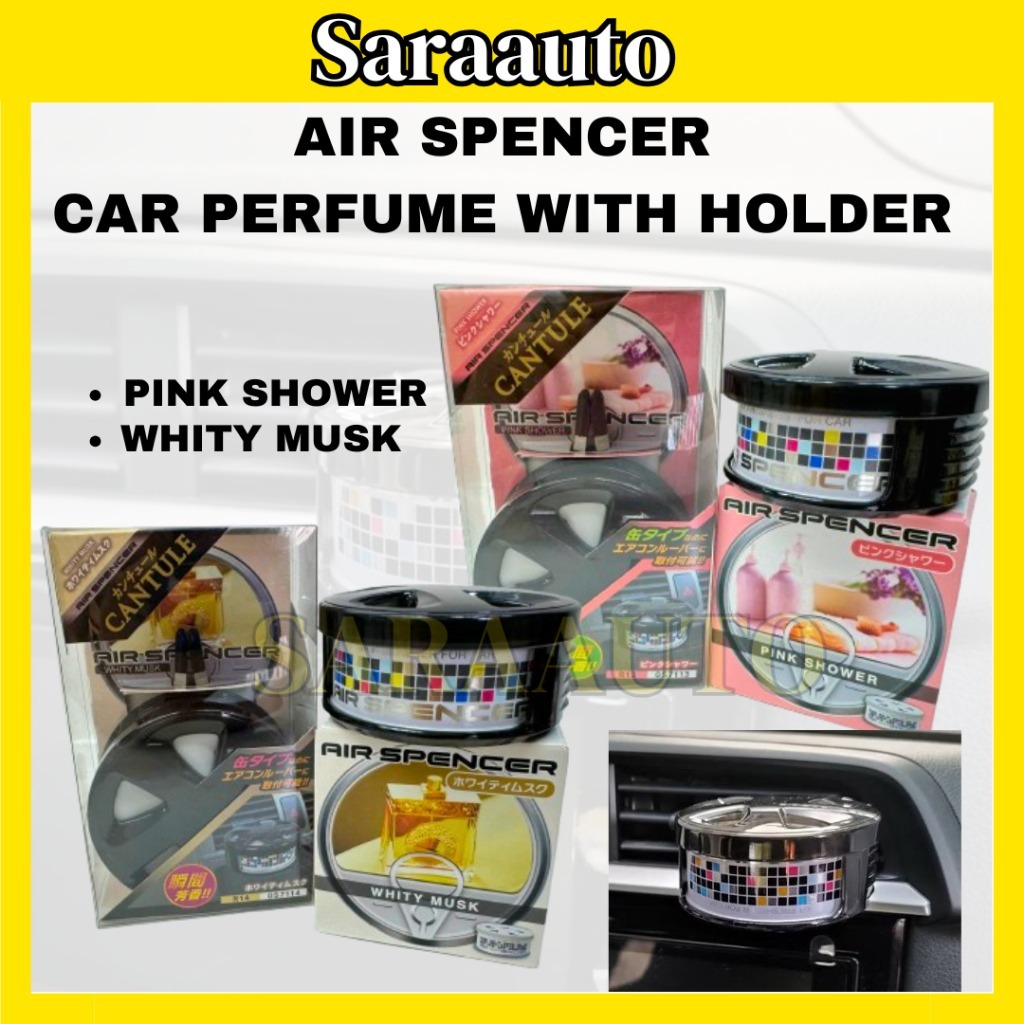 Air Spencer EIKOSHA น้ําหอมติดรถยนต์พร้อมน้ําหอม Holder