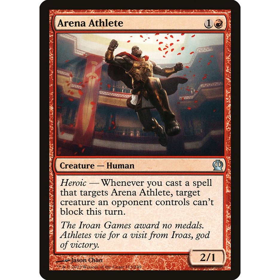 MTG: (THS) U 113 - Arena Athlete Single Card Theros