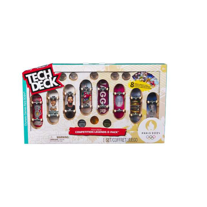 TECH DECK COMPETITION LEGENDS 8-PACK, เกม OLYMPIC PARIS 2024