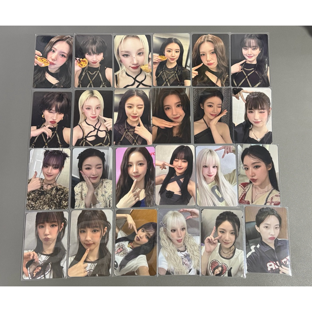 GIDLE QQMUSIC LUCKY DRAW โฟโต้การ์ด