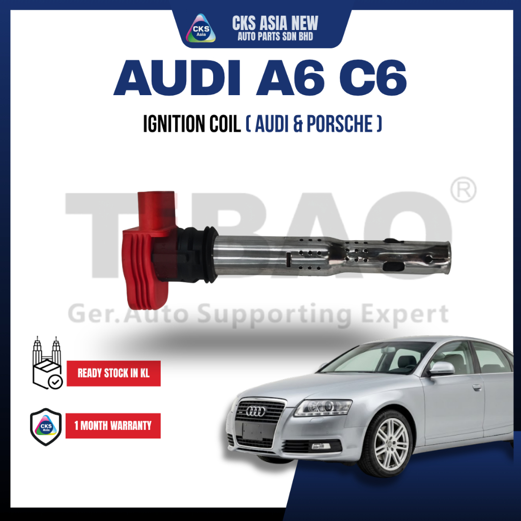 (TiBAO) AUDI A6C6 A6C7 A7 A8D3 A8D4 R8 Q7 958 970 IGNITION COIL ( 115E )