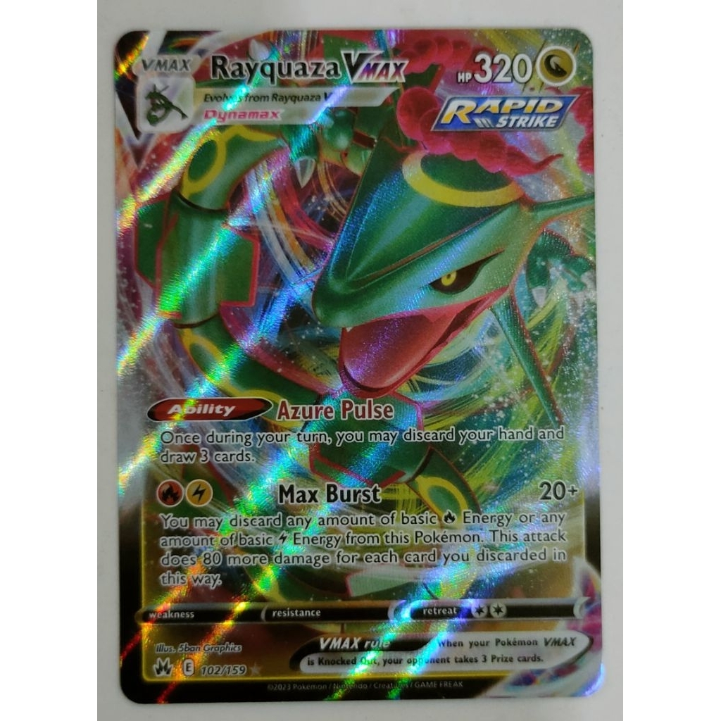 Rayquaza VMAX - 102/159 - Ultra (Crown Zenith Singles) [Near Mint]