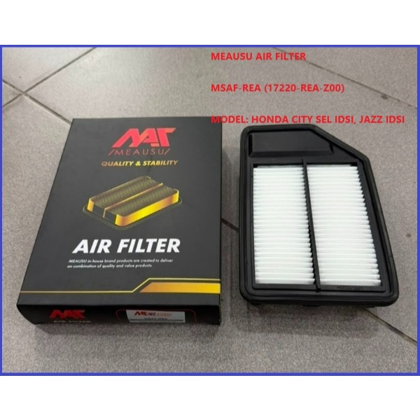 MEAUSU AIR FILTER MSAF-REA (17220-REA-Z00) รุ่น: HONDA CITY SEL IDSI, JAZZ IDSI