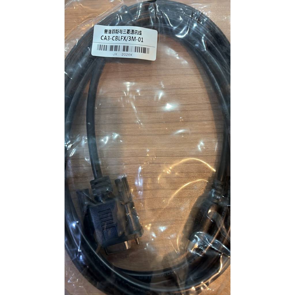 CA3-CBLFX-01 Proface GP3000 แผงสัมผัสและสายเชื่อมต่อ Mitsubishi FX3U/FX2N 3 เมตร