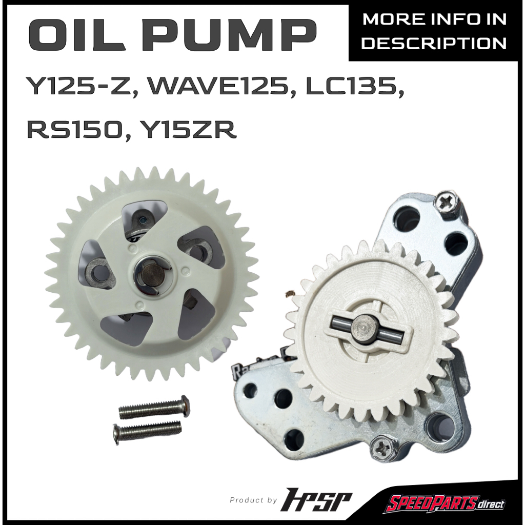 HPSP ปั๊มน้ํามัน ASSY Y125Z W125 LC135-4SPEED LC135-5SPEED RS150 Y15
