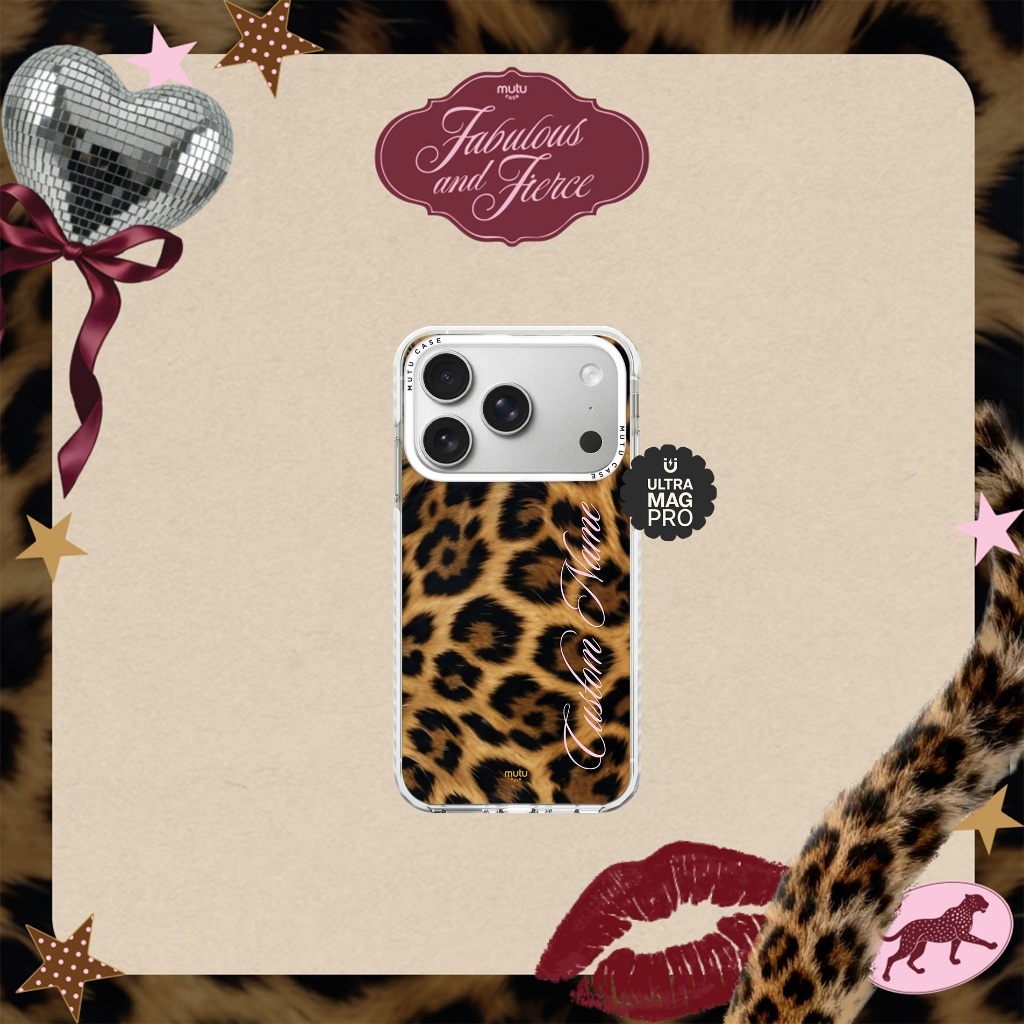 Customisable Fierce - Fabulous and Fierce โดย MutuCase (Ultra Mag Pro) เข้ากันได้กับ iP17PROMAX