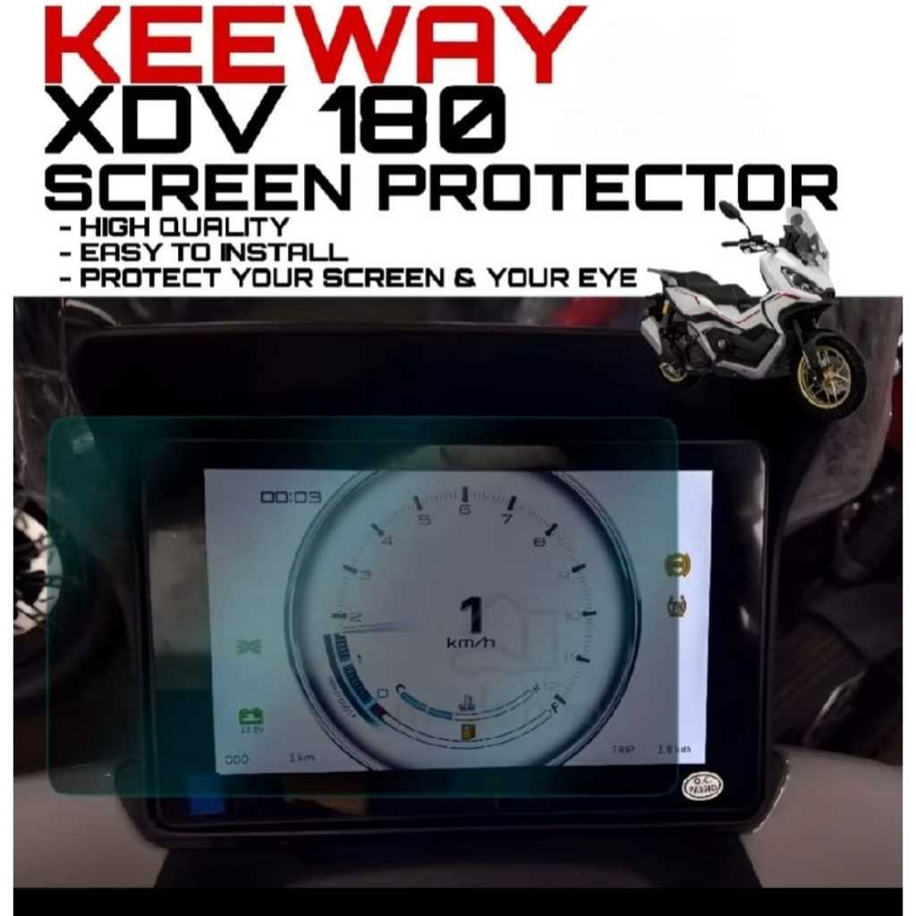 แผ่นกันแสง KEEWAY XDV180 XDV 180 EVO สติ๊กเกอร์ TINTED เมตร