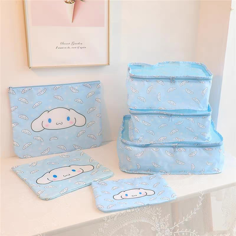 TW9 Sanrio Travel Organizers 6in1 Travel Essential Bag