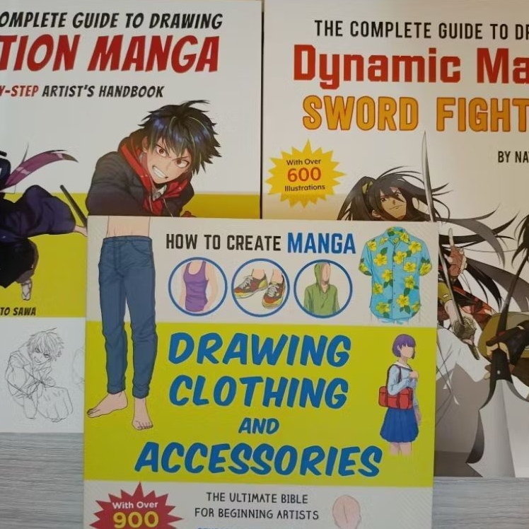 Art Books / หนังสือวาดภาพอย่างไร / Buku Luisan (CO Sunday เท่านั้น!) - Anime / Manga / Manhwa Art St
