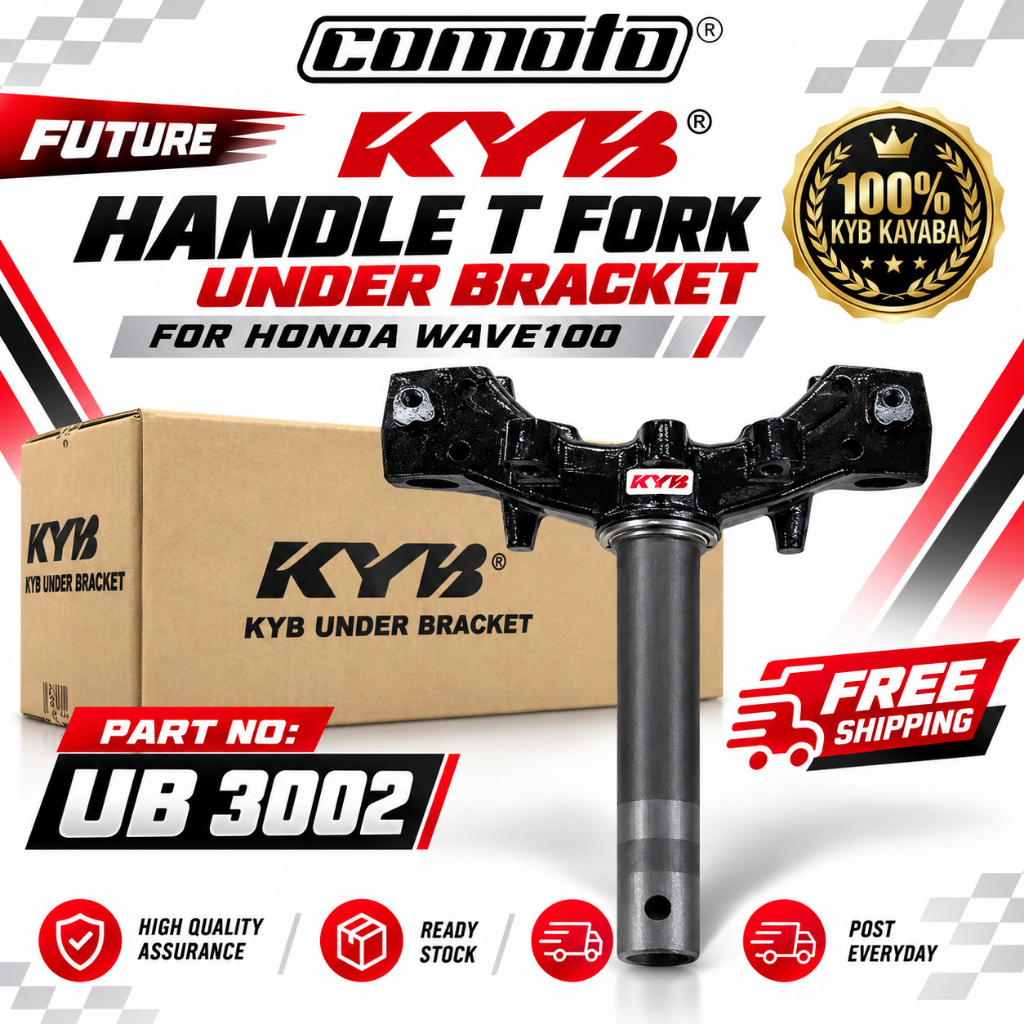 Honda Wave100 / Future 100% KYB KAYABA Handle T Fork / Under Bracket