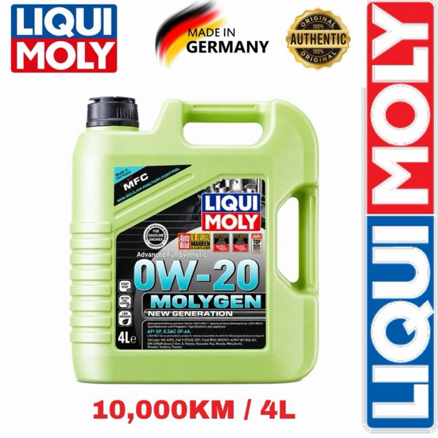 LIQUI MOLY MOLYGEN 0W20 FULLY INTETIK (4L)