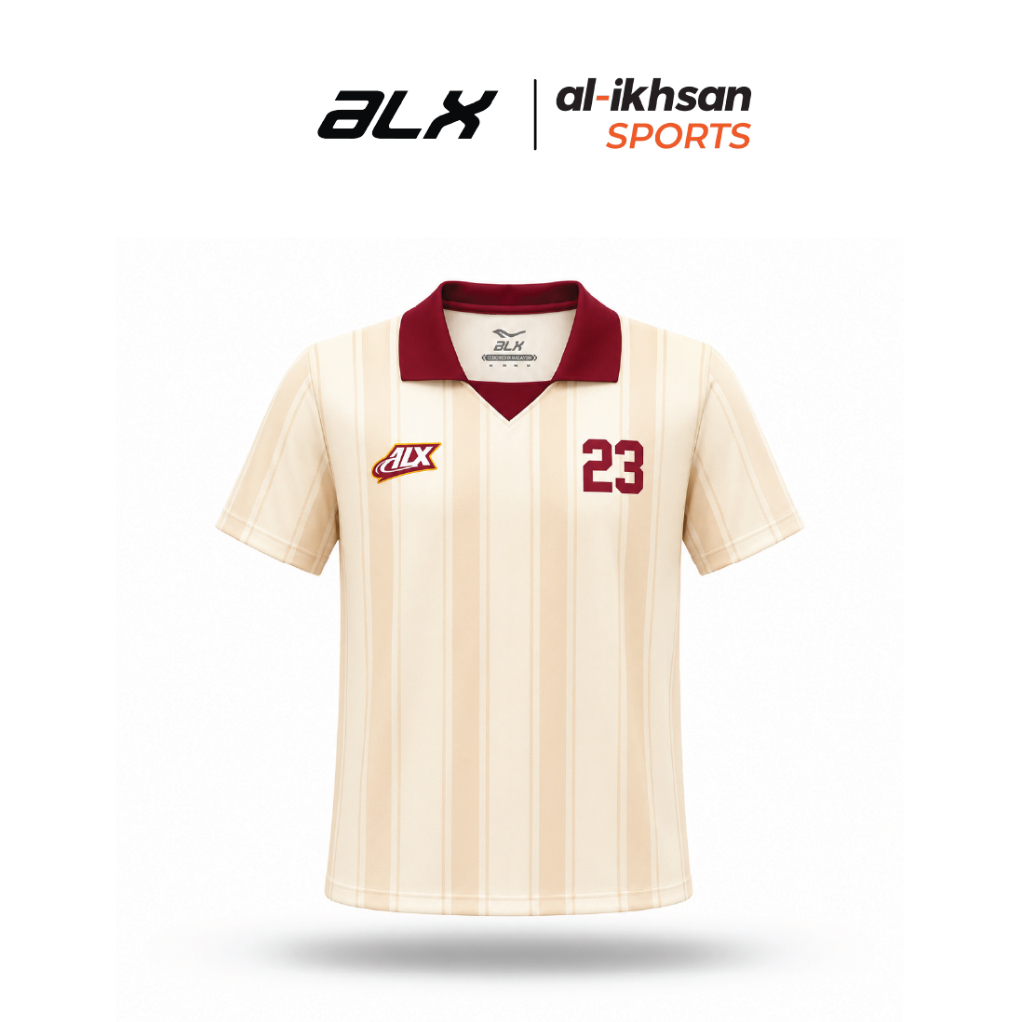 ALX Goal Over Size Kid Boy Jersey สีเบจ JXJA03000812 (JXJA03000812)